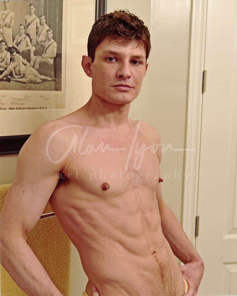 8×10 Alan Lyon Original signed Male Photo gay interest (12) Greg the look