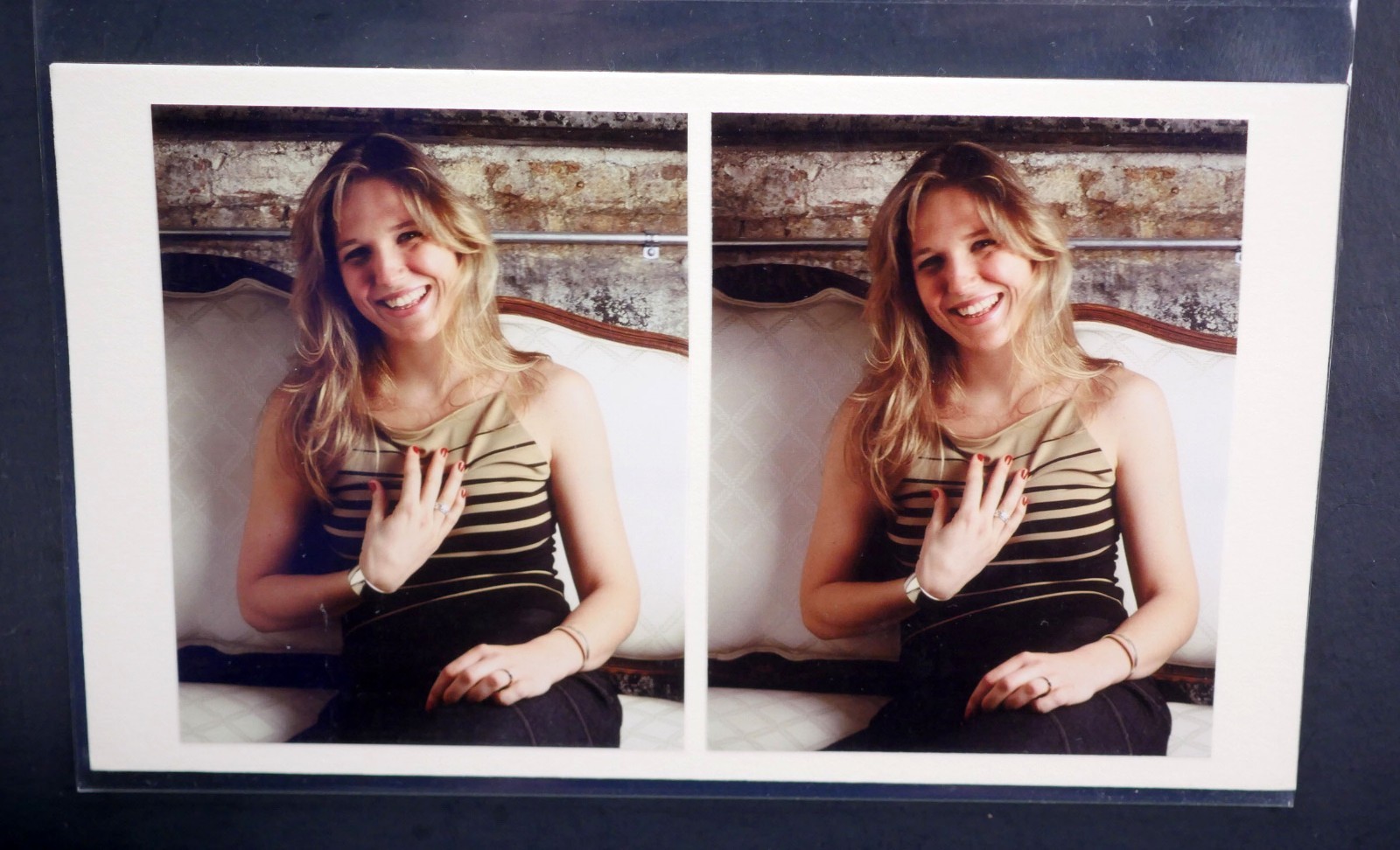Boris Starosta 3D Stereoview – Zoe 1021 – portrait model signed 2004 #290