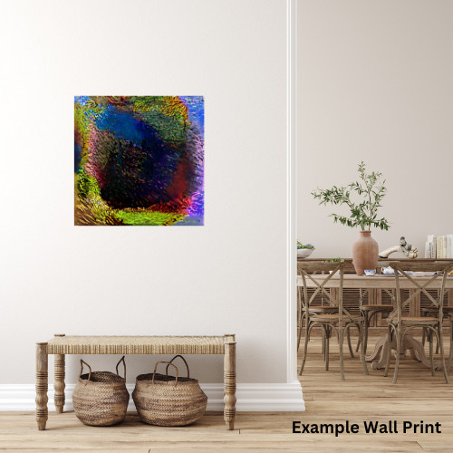 Enchanted Forest at Dawn A Serene Brush Painting of Nature’s Mystical Harmony