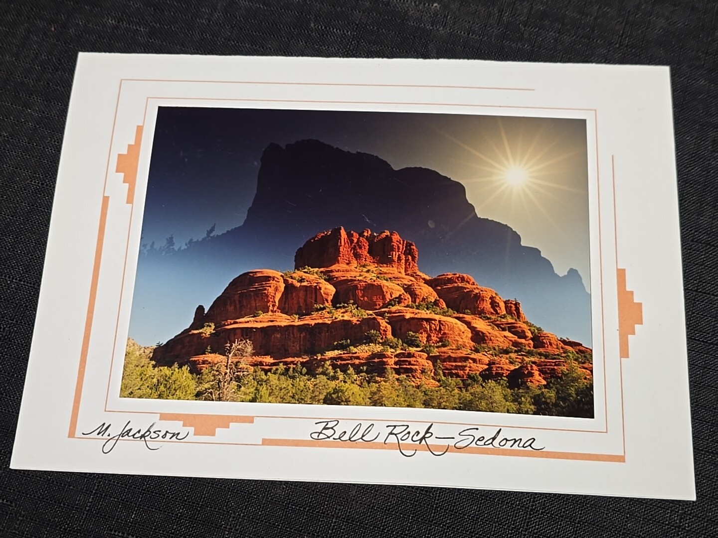 7 Margaret L Jackson Signed Original Sedona AZ Photo Lot Bell Cathedral Red Rock