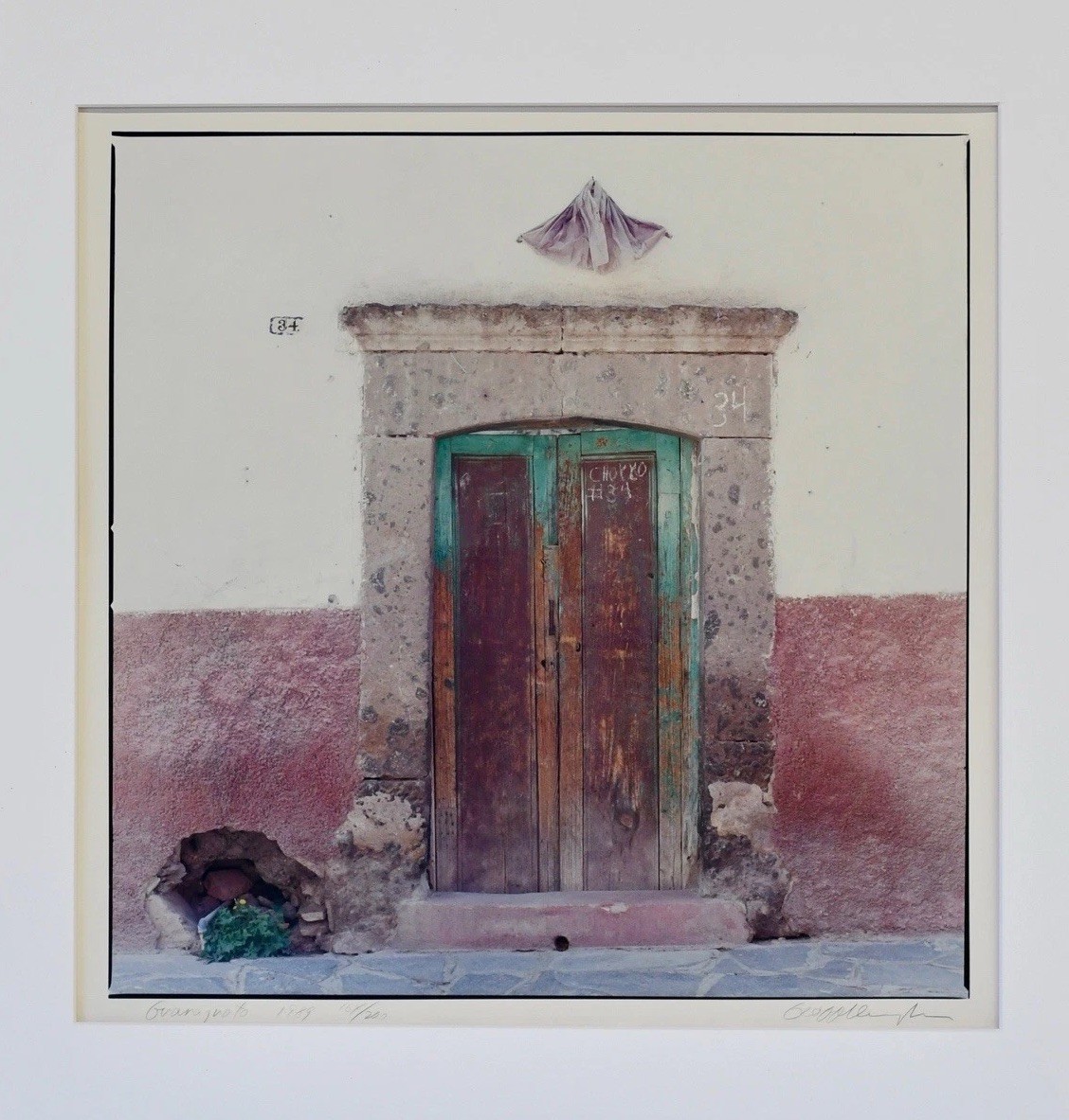 GEOFF WINNINGHAM Photograph Guanajuato 1989 #164/200 Signed Mexico