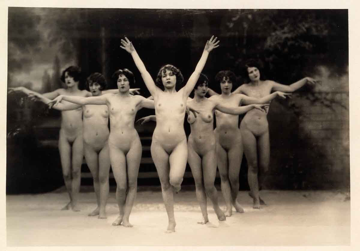 8 Photo SET by Albert Arthur Allen – Vintage 1920’s Nudes ART DECO