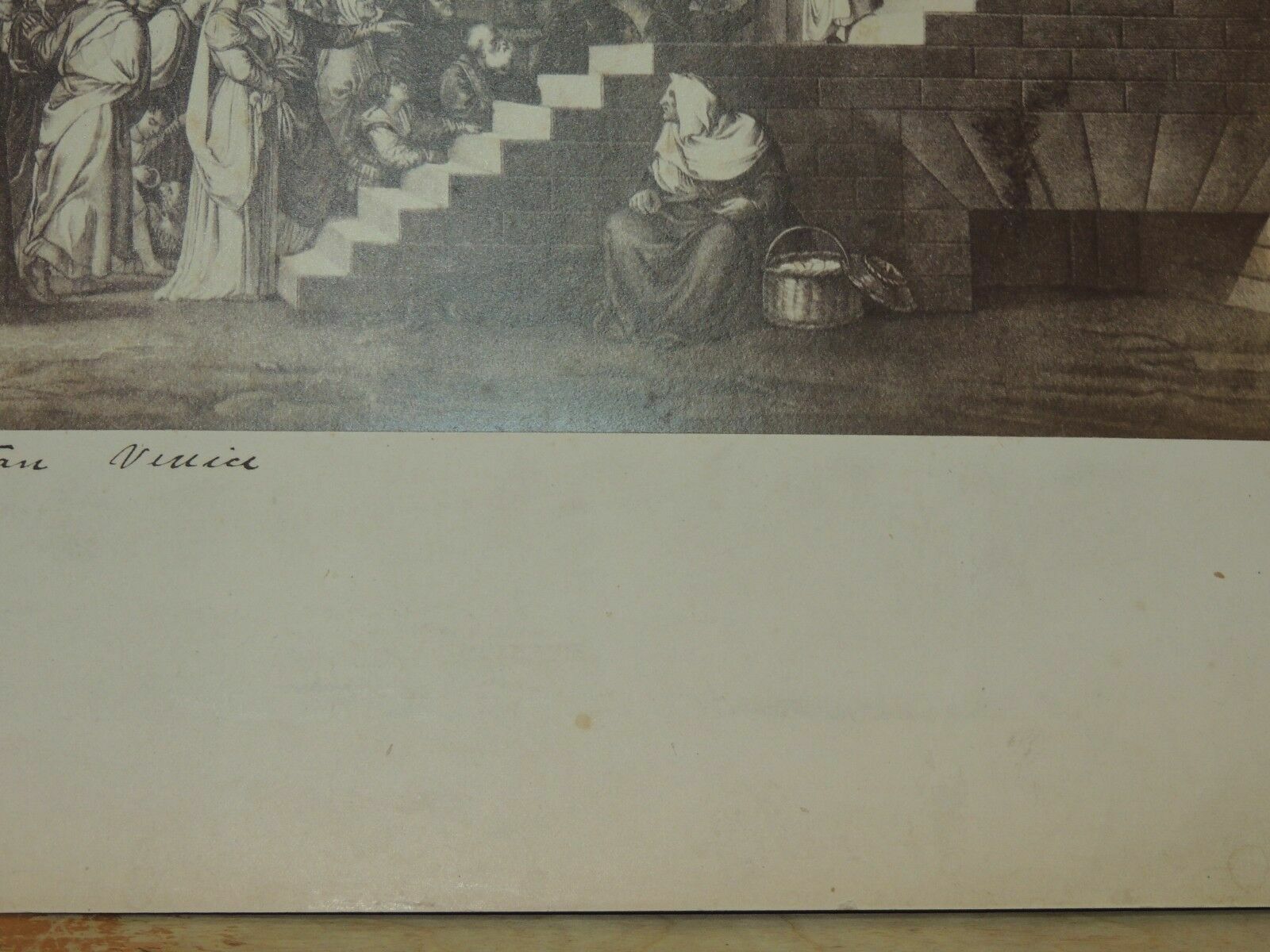Photograph Print Presentation of the Blessed Virgin Mary Titian in Venice 19th