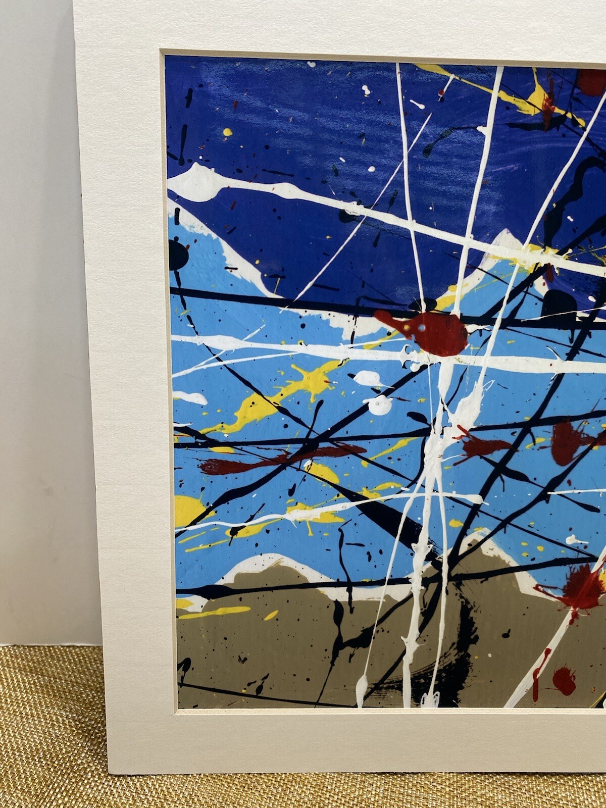 Photograph of Abstract Artwork Matte Included – New