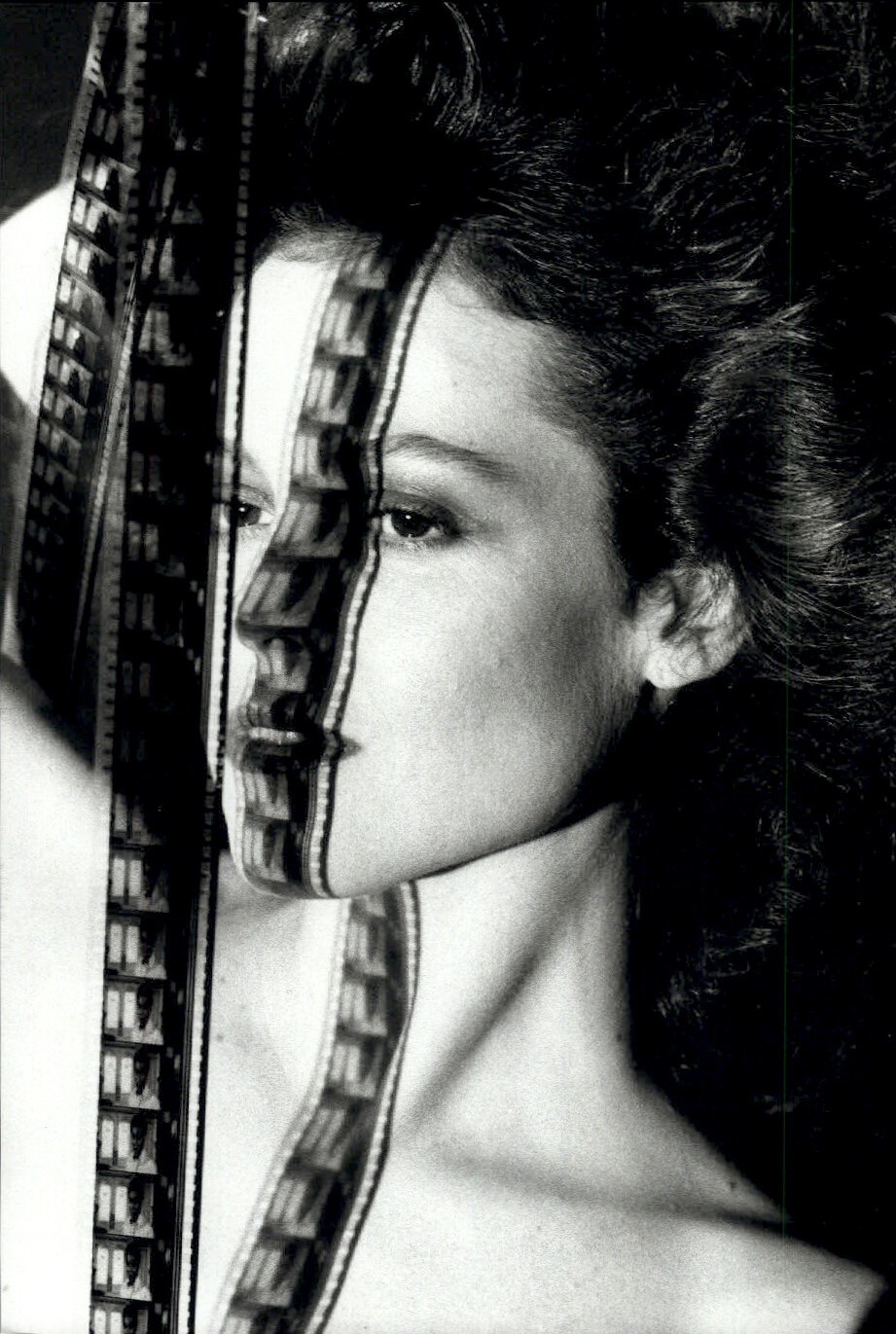 1987 Helmut Newton Sigourney Weaver Portrait Movie Film Art Photo Gravure