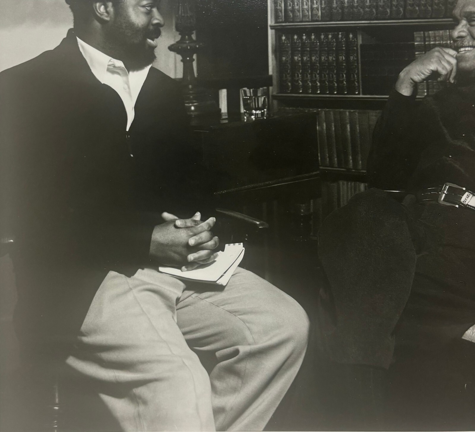 LUCINDA DOUGLAS MENZIES Derek Walcott & Ben Okri AFRICAN Poets Portrait PHOTO