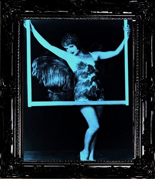 Louise Brooks  Metallic Photo Art 4×6 in Bar None #27