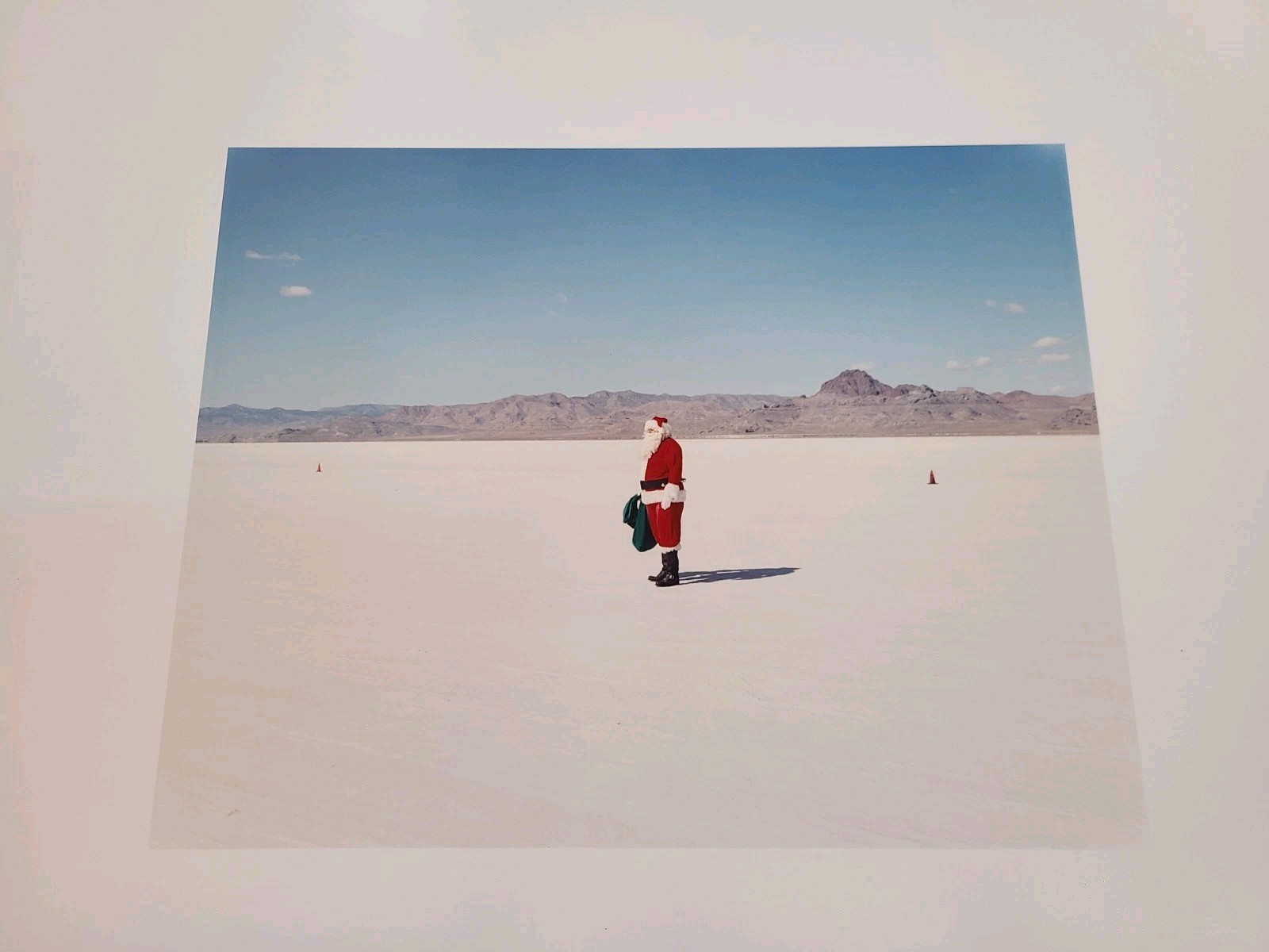 Richard Misrach Driver / Santa Bonneville Salt Flats Utah 1991 1/10
