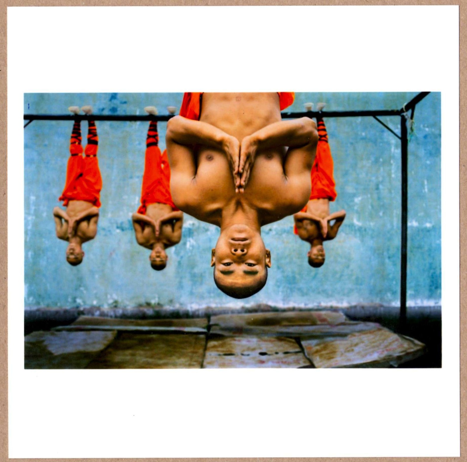 SIGNED STEVE MCCURRY KUNG FU SHAOLIN MONASTERY ZHENGZHOU CHINA 2004 LTD 2004 6 x