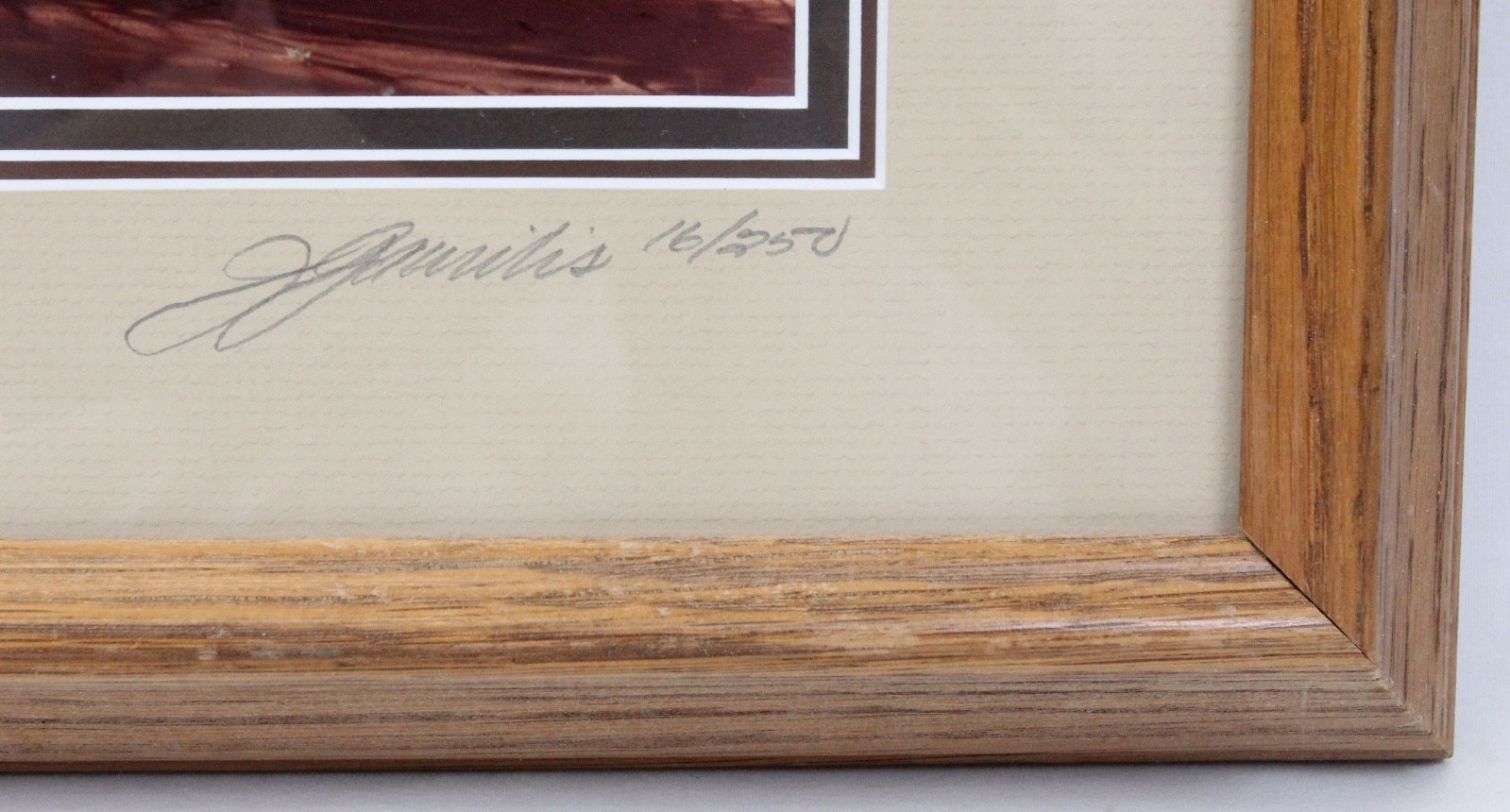 John Gavrilis 1988 Signed 16×20 Photograph 16/250 Monument Valley Arizona Framed