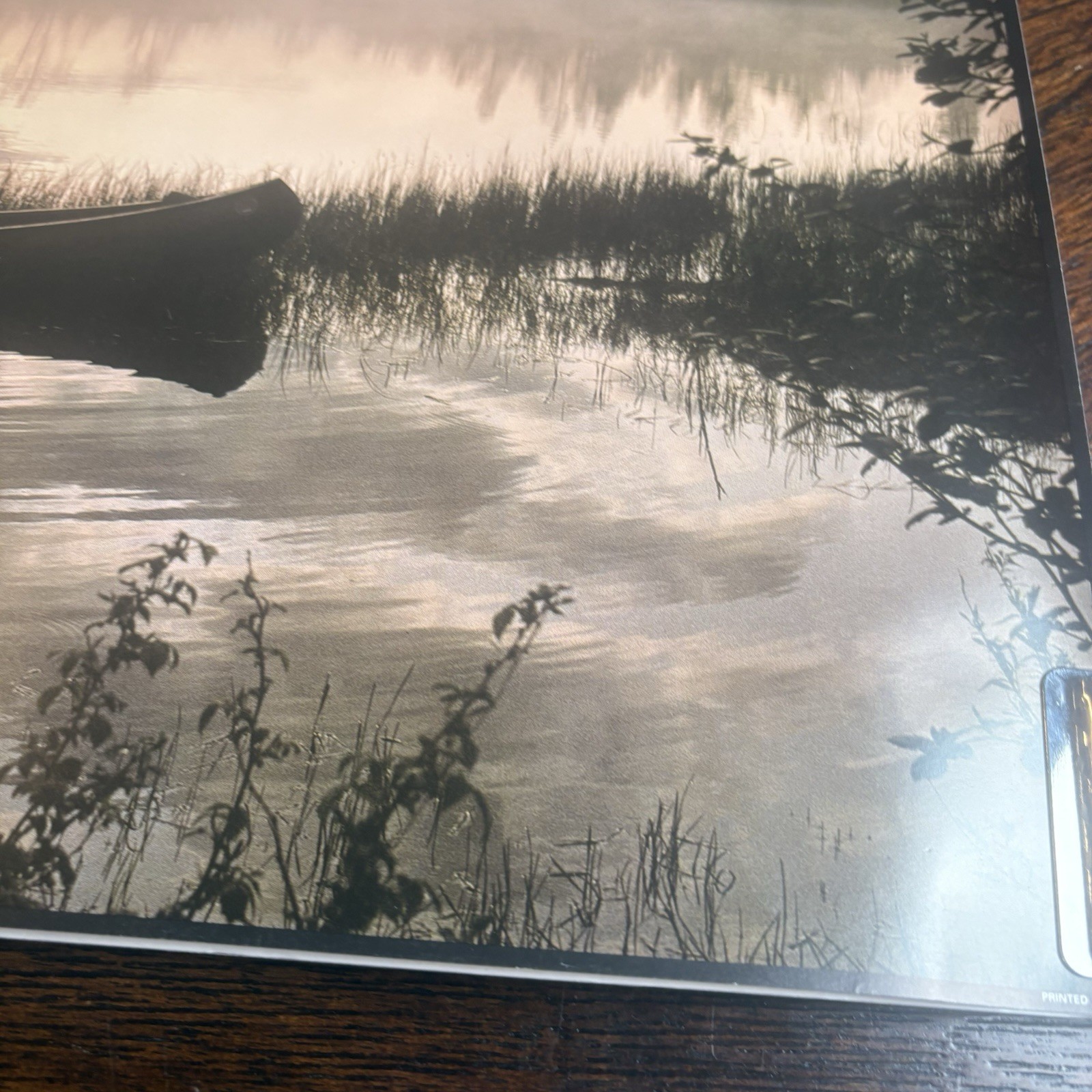 Artwork Wall Art Man Fishing With Dog Boat Water Daniel J Cox 20×16