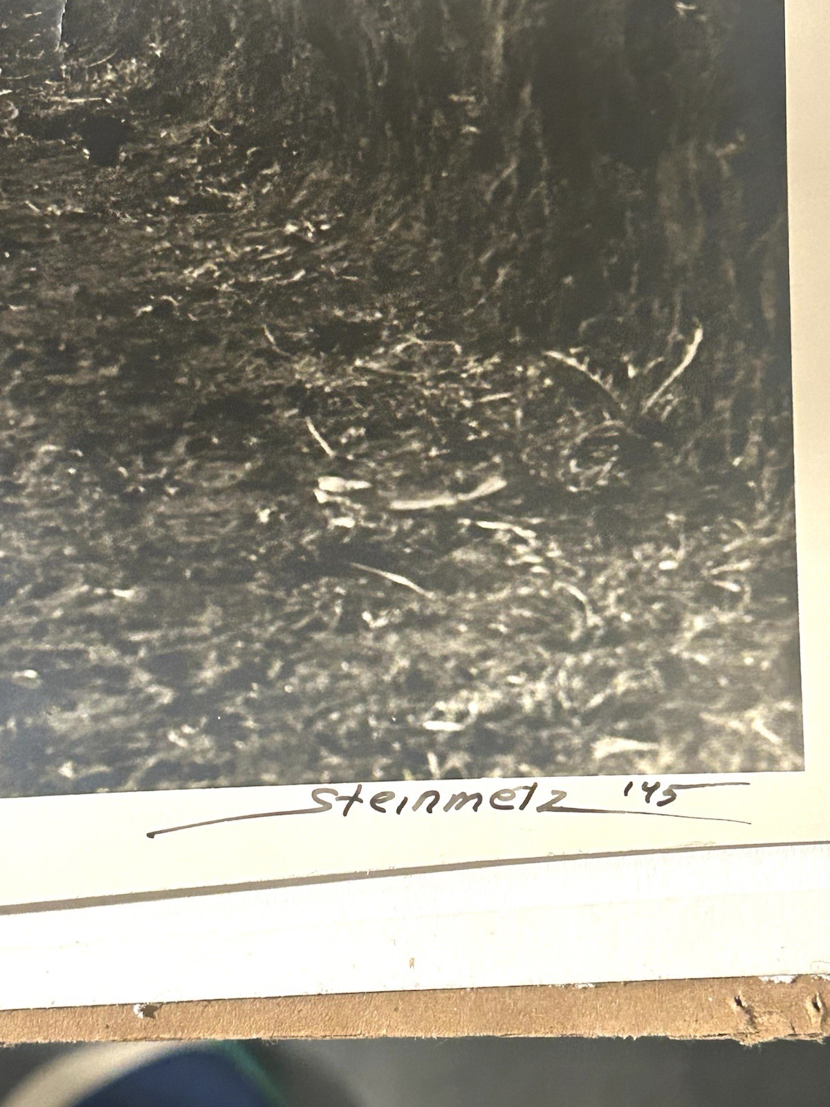 Original Joseph Janney Steinmetz Gelatin Silver Print On Fiber Paper Inscribed**