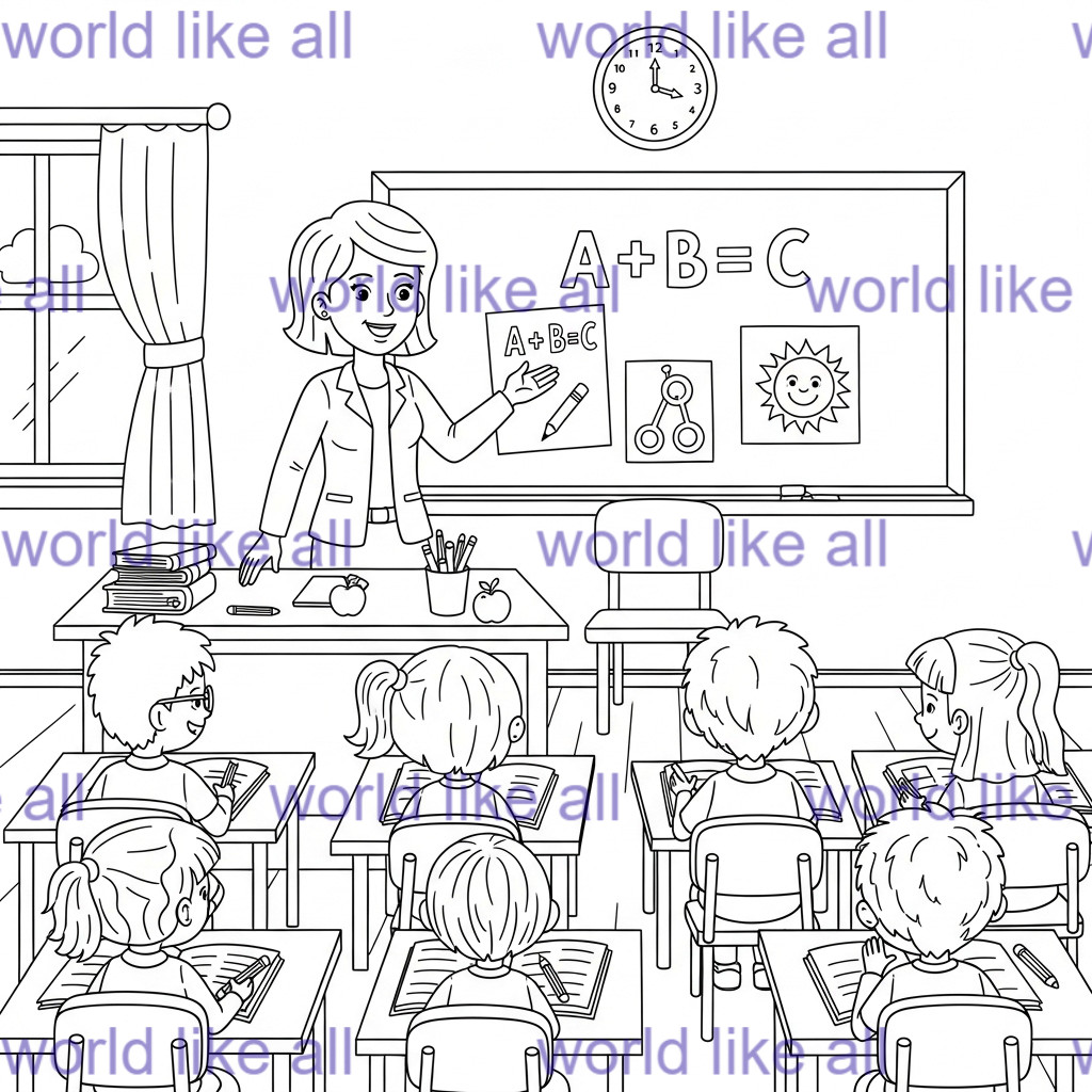 68 Kids mix Coloring Pages Printable Bundle | Digital Download