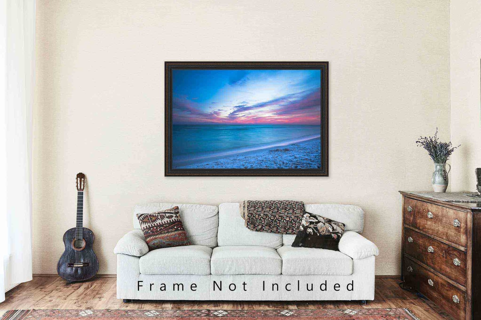 Gulf Coast Beach Sunset Destin Florida Coastal Seascape Photography Print