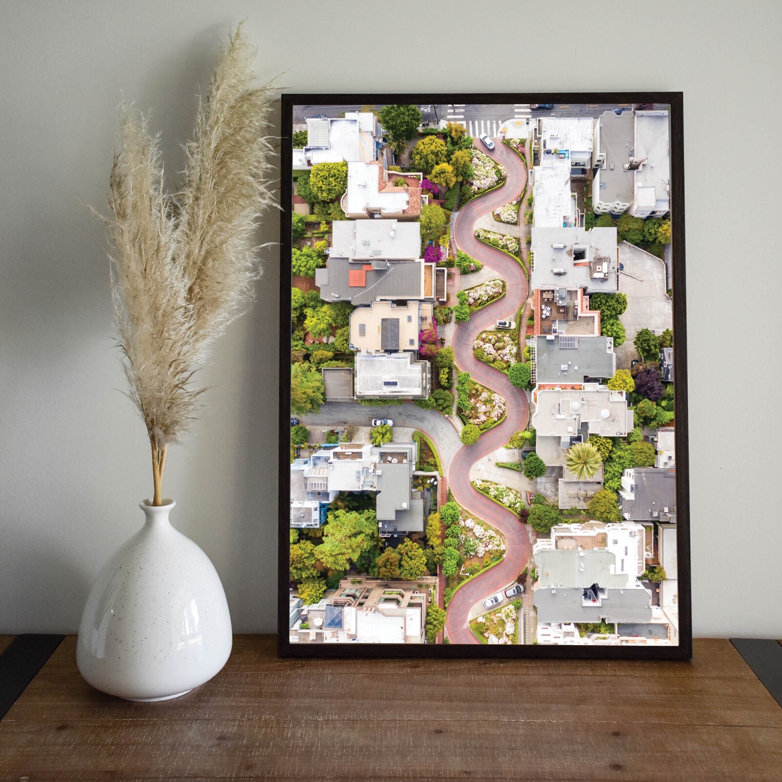 Lombard Street San Francisco, Crooked Street, California Fine Art Photography