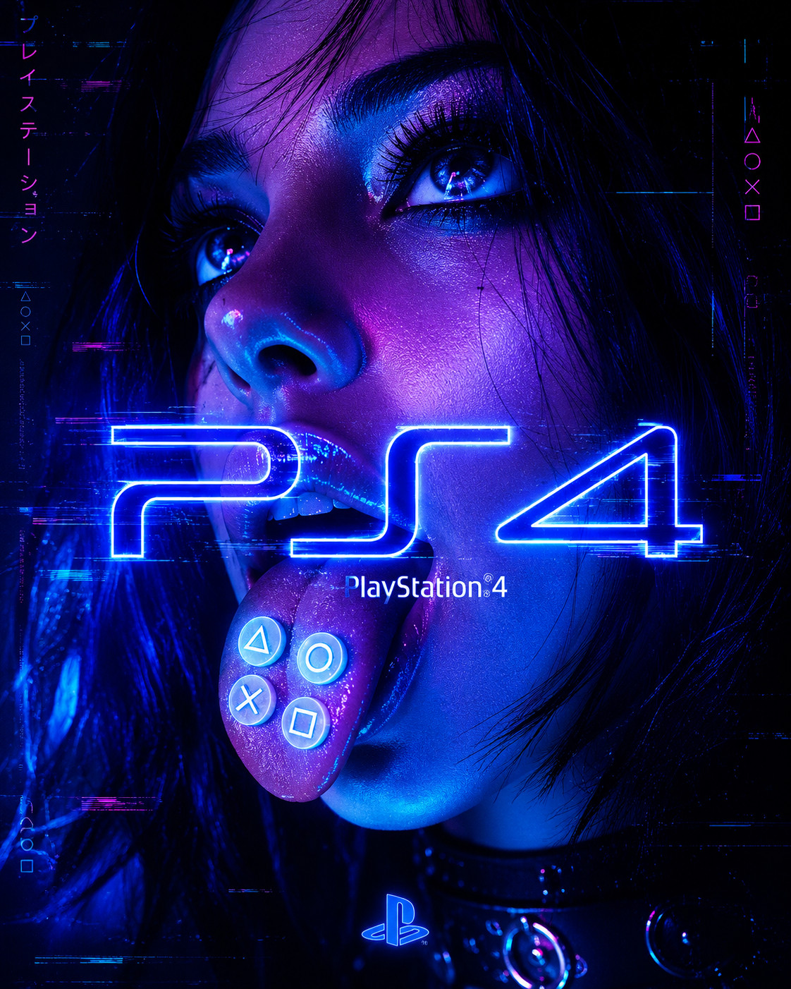Digital PS2 PS3 PS4 PS5 Gamer Room Posters PNG Bundle Digital Download Wall Art