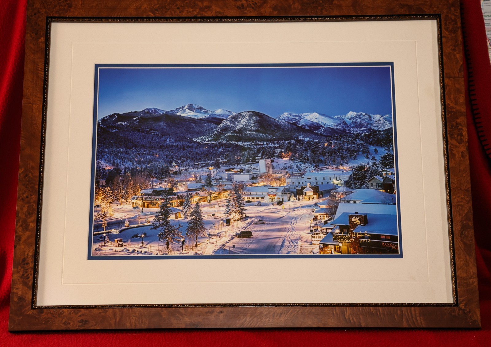 LImited Edition, Downtown Estes Park, CO, Winter Night shot 2013