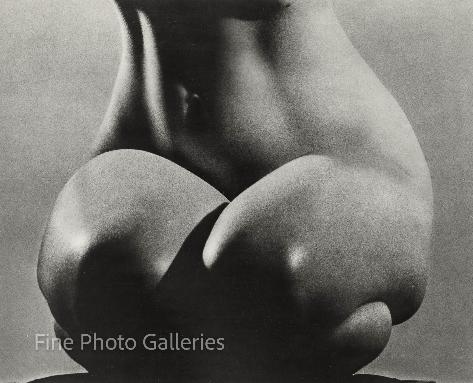 1947 Original KAREL LUDWIG Female Nude SCARCE LARGE FORMAT Silver Gelatin Photo