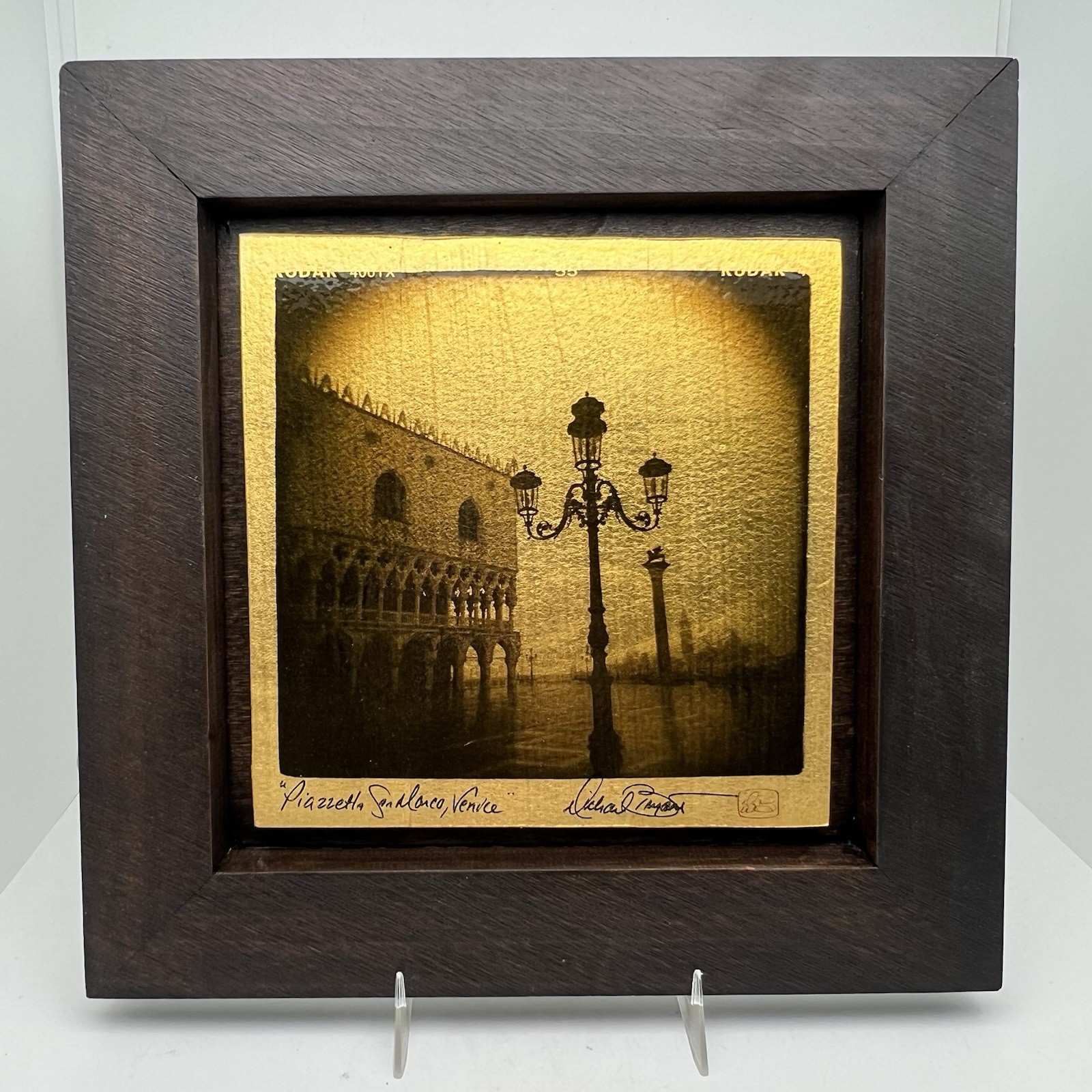 Michael Bryant “Piazzetta San Marco, Venice” Mixed Media Photography Art 10×10