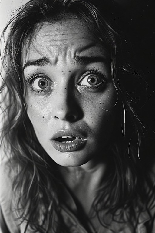5 ~ 4X6 Glossy WOMEN Fine Art ‘SHOCKED ‘ Photo FANTASY Set ! 2013590116