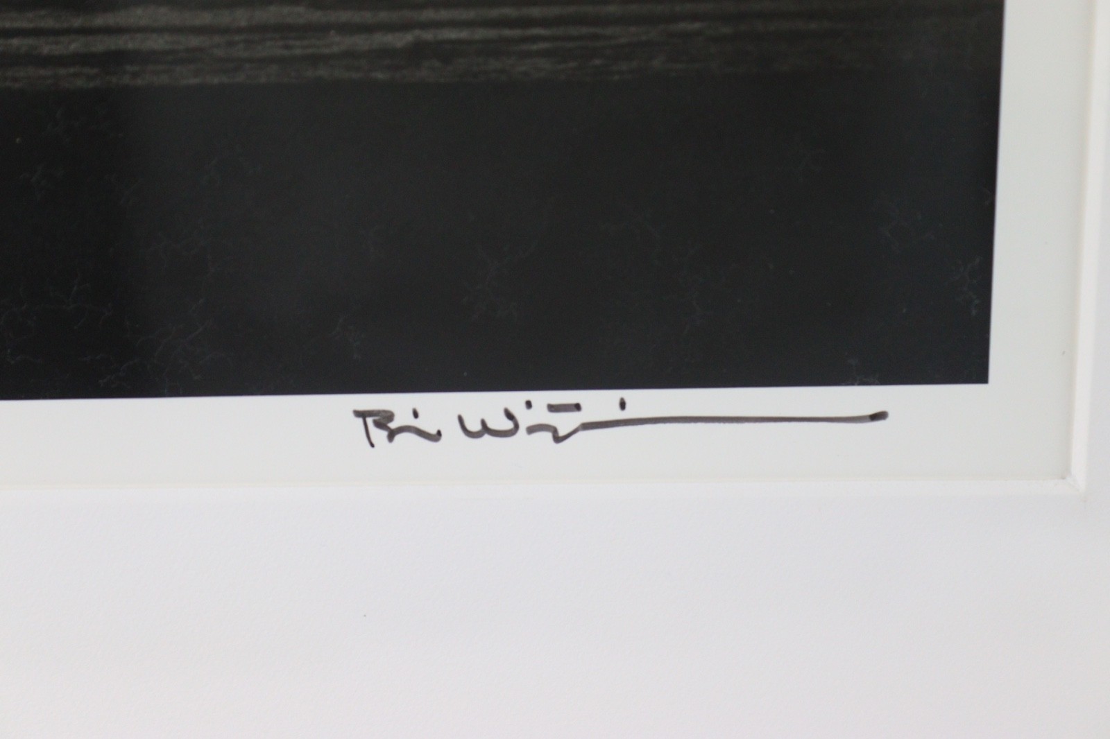 Bill Wittliff signed 1983 South Padre photo & 2017 Austin Film festival badges