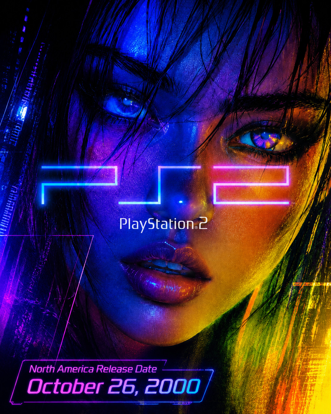 Digital PS2 PS3 PS4 PS5 Gamer Room Posters PNG Bundle Digital Download Wall Art