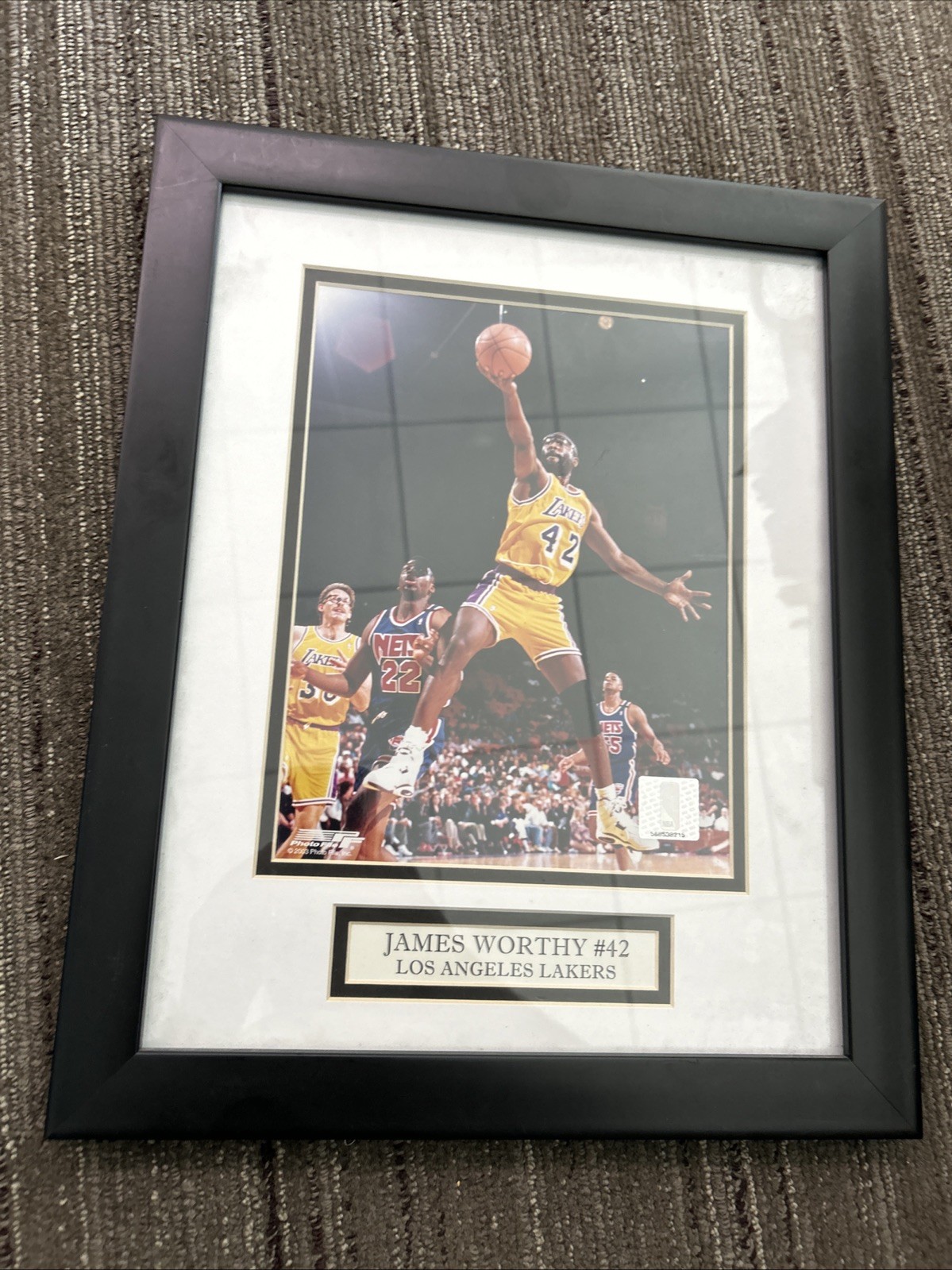 James Worthy Los Angeles Lakers Picture Frame # 42
