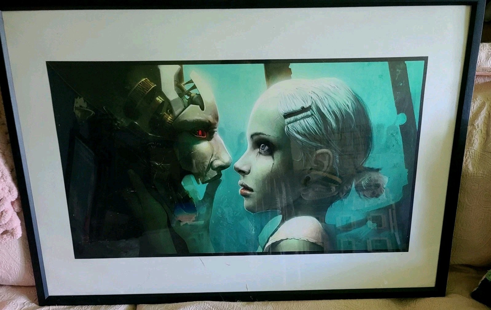 Digital Art Photo Master Artist Marc Brunet Sci-fi CYBER Futuristic Encounter