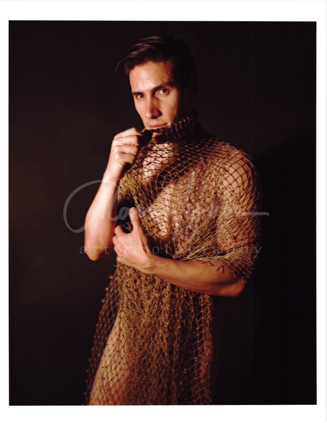 11 X 8.5 Alan Lyon Original Male Photo gay interest (1) Zach the net