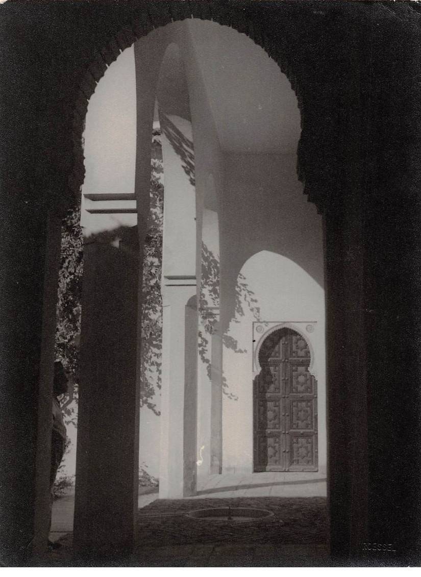Press Photo AM21003 Approximately 24X18 Cm Morocco Courtyard