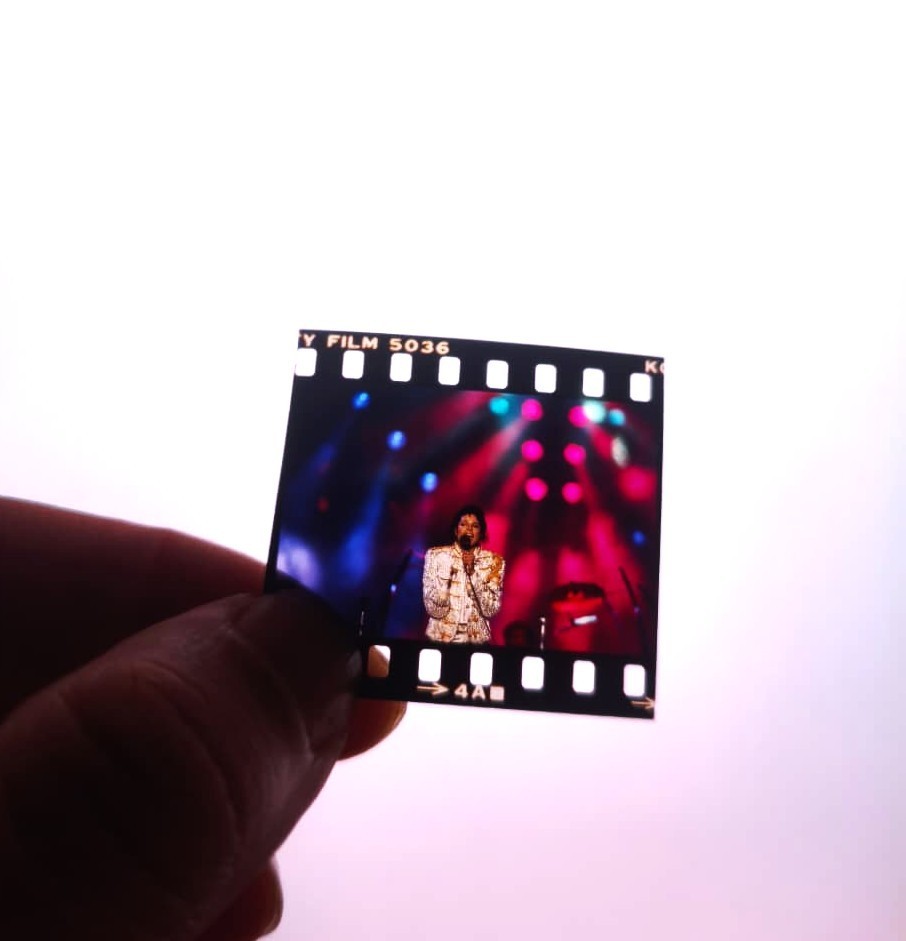 Michael Jackson ORIGINAL 35mm Photo Los Angeles 1984 NegativePositiveMOVIE SCENE