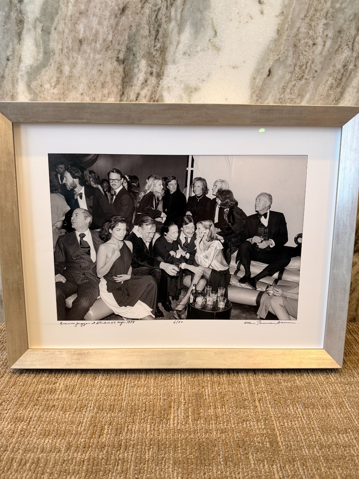 Allan Tannenbaum – Signed Limited Edition Bianca Jagger Studio 54 Photo 6/50