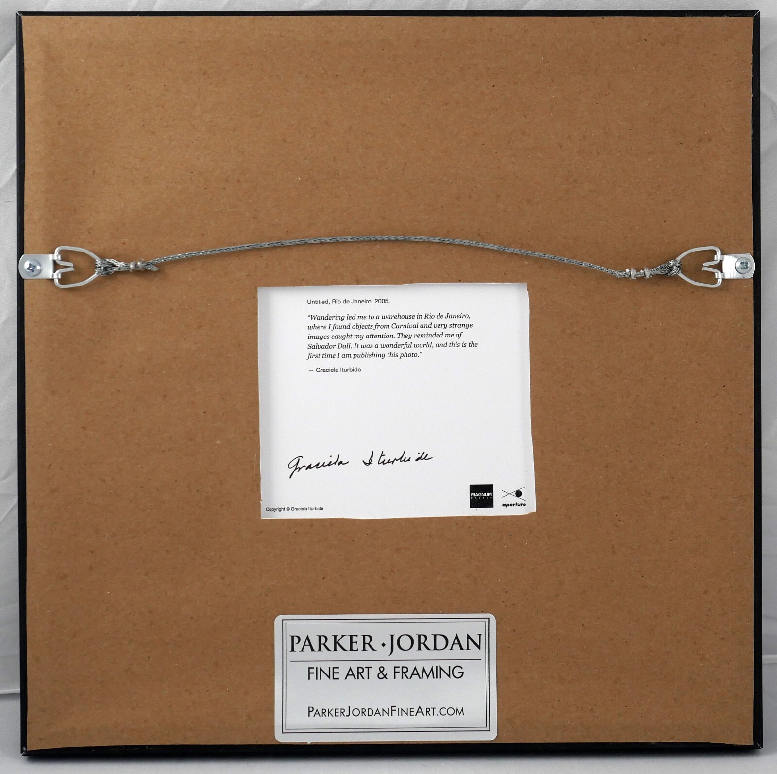 Graciela Iturbide Signed Untitled 2005 Ltd Ed Magnum Photograph Print FRAMED