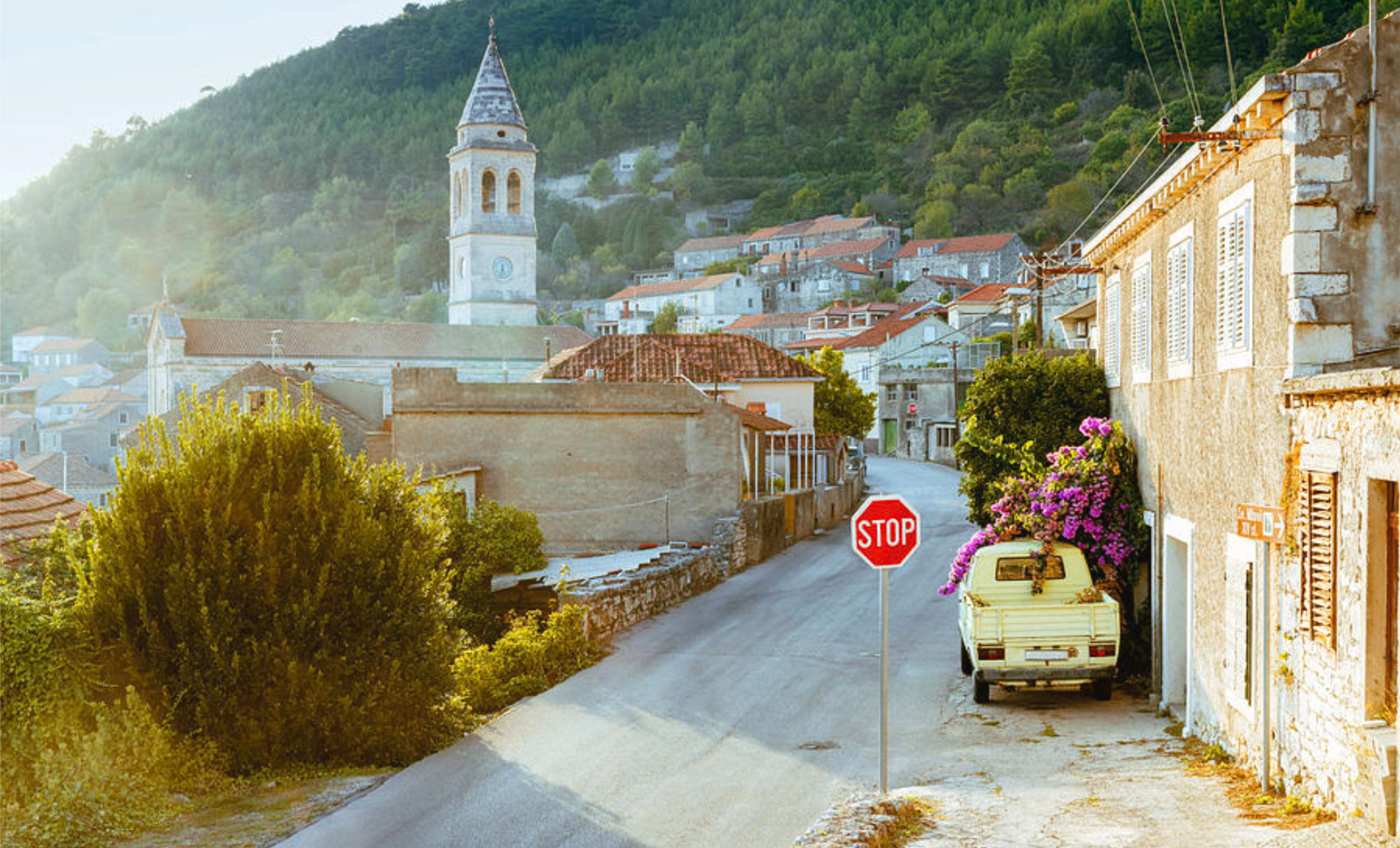 Digital art photography-Korcula,Croatia-Image for print, or just as a wallpaper)