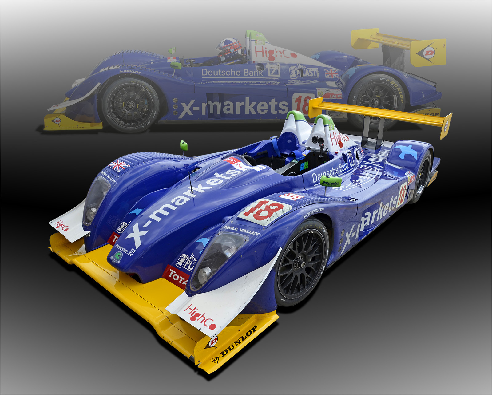 2007 Pescarolo / Judd LeMans P1 at Sebring Raceway Race Car Photo (CA-0760)