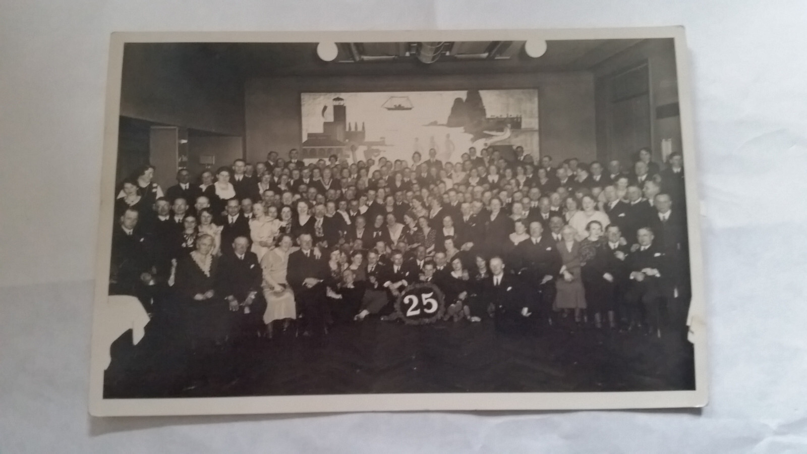 Photo Large Format 41 Large Festival Hamburg Society House approx. 1935 approx. 18×24 cm