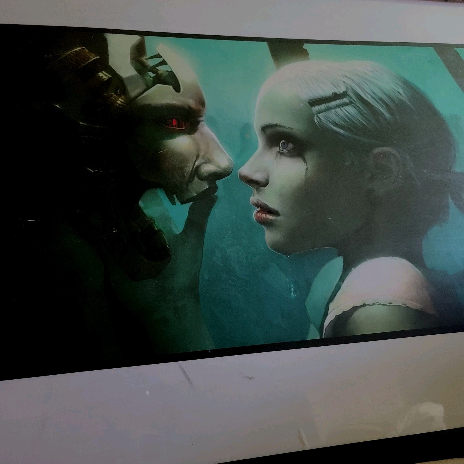 Digital Art Photo Master Artist Marc Brunet Sci-fi CYBER Futuristic Encounter