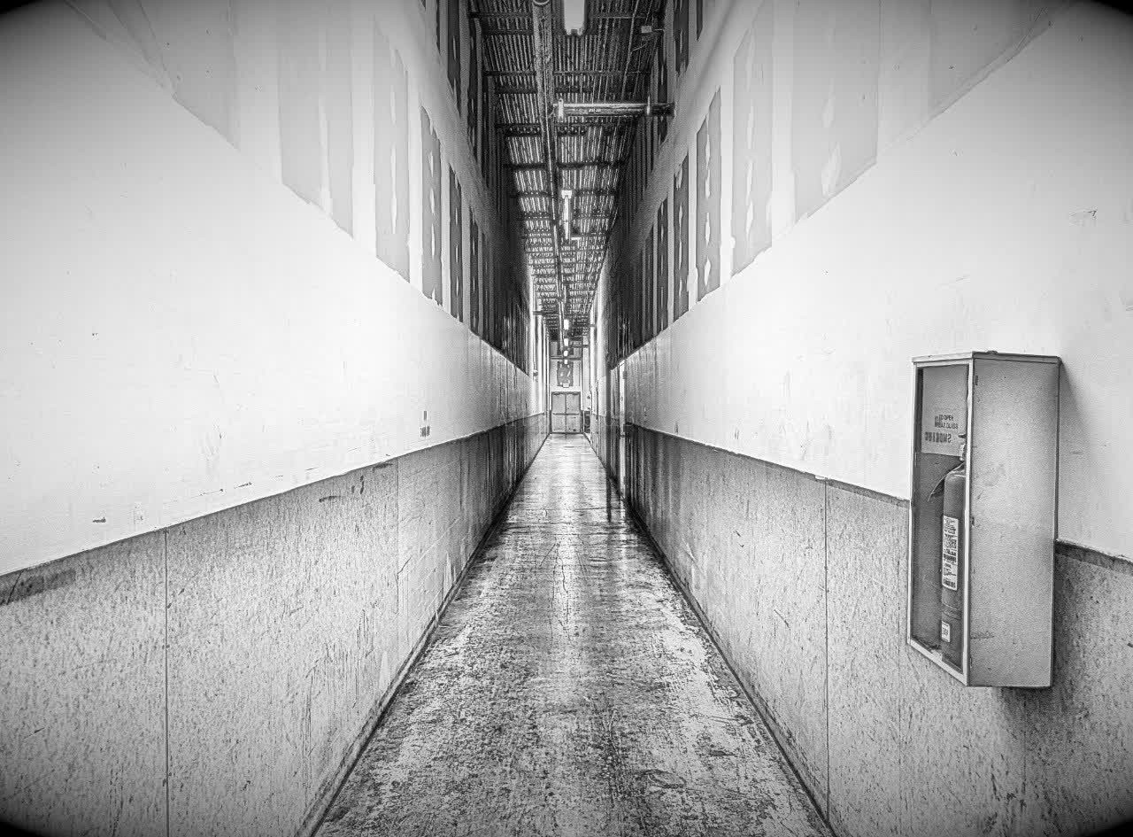 Endless Corridor – Photography Print, 8.5×11