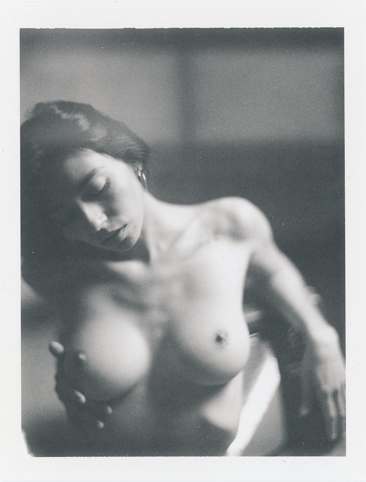 Original ART Nude 4×5″ Polaroid Picture by Mr. Merzi #528 Iryna Lozovaya