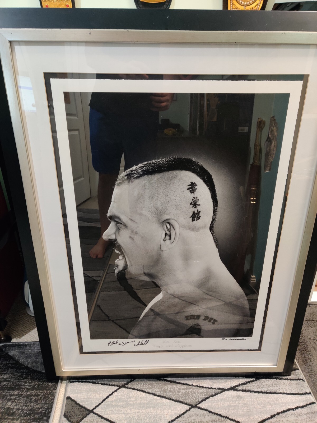 Chuck “Iceman” Liddell Autographed Fine Art “KOLI-KAN” By Eric Williams #2/25