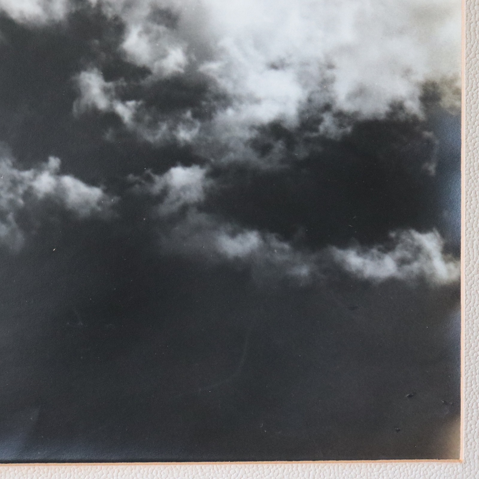 Large 1950s Photograph Mt Fuji Summer Koyo Okada Silver Gelatin Print Japan Vtg