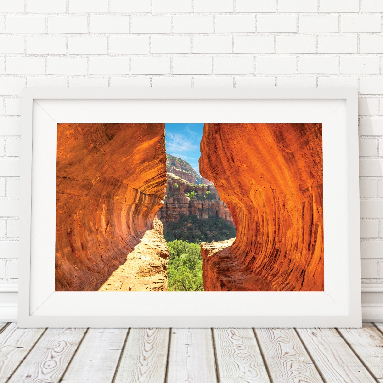 Subway Cave Sedona Photography, Arizona Landscape, Boynton Canyon Trail Picture