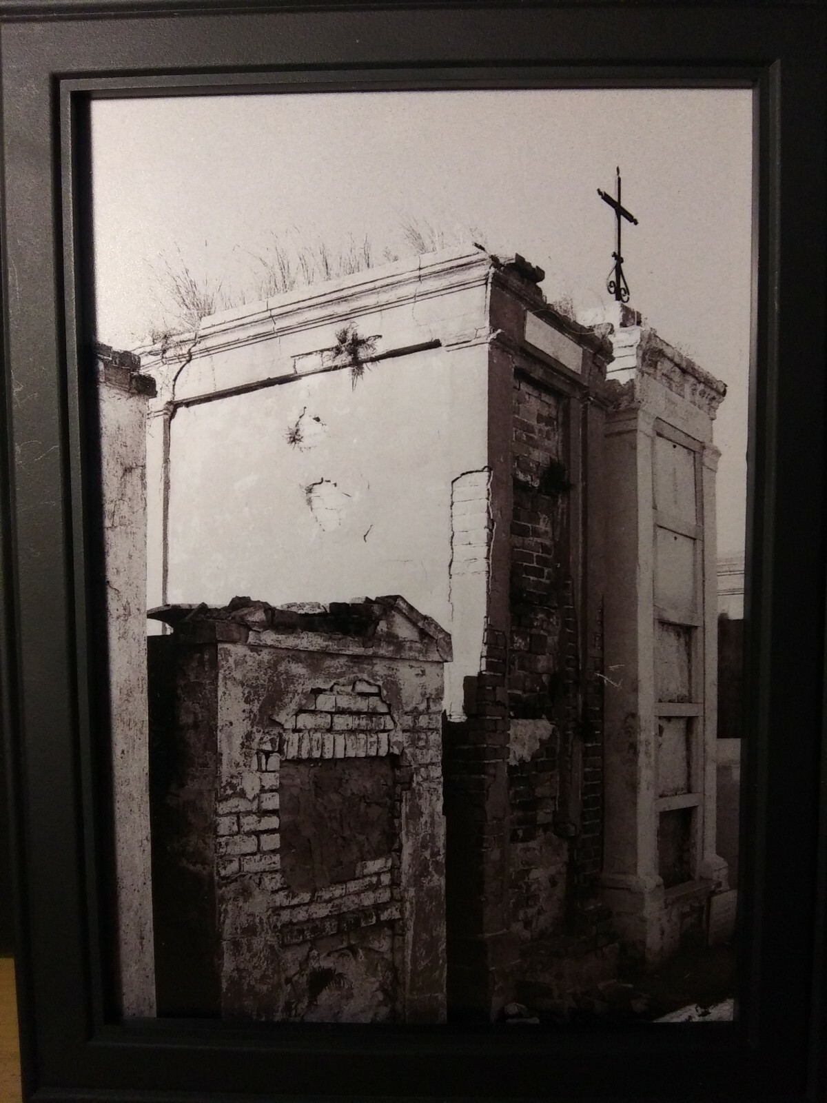 fine art B&W prints – New Orleans St. Louis Cemetery #2. 5×7 in.
