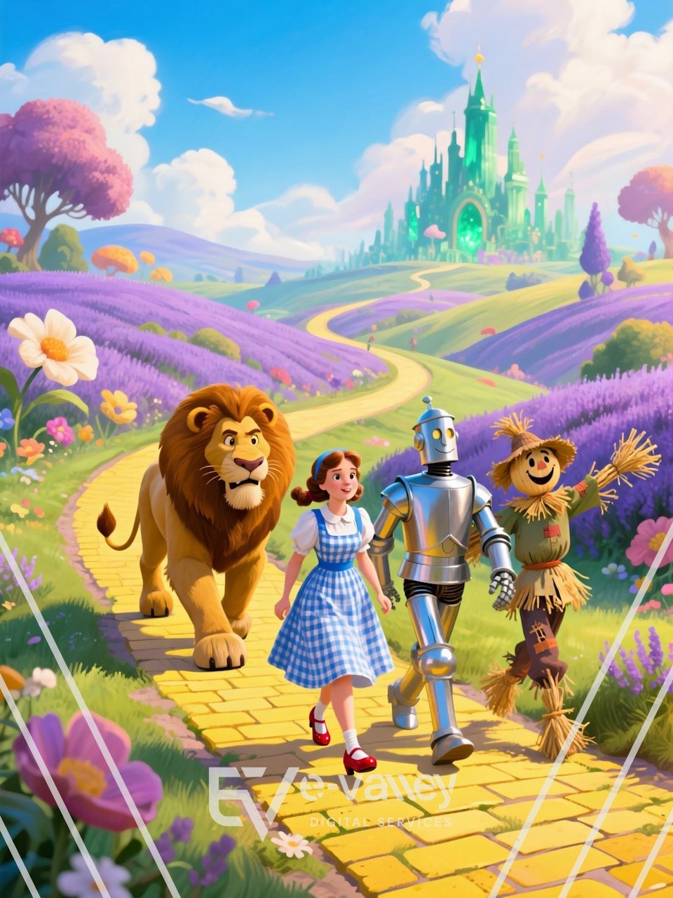WIZARD OF OZ Digital Product HD IMAGE Picture PHOTO Background WALLPAPER Print