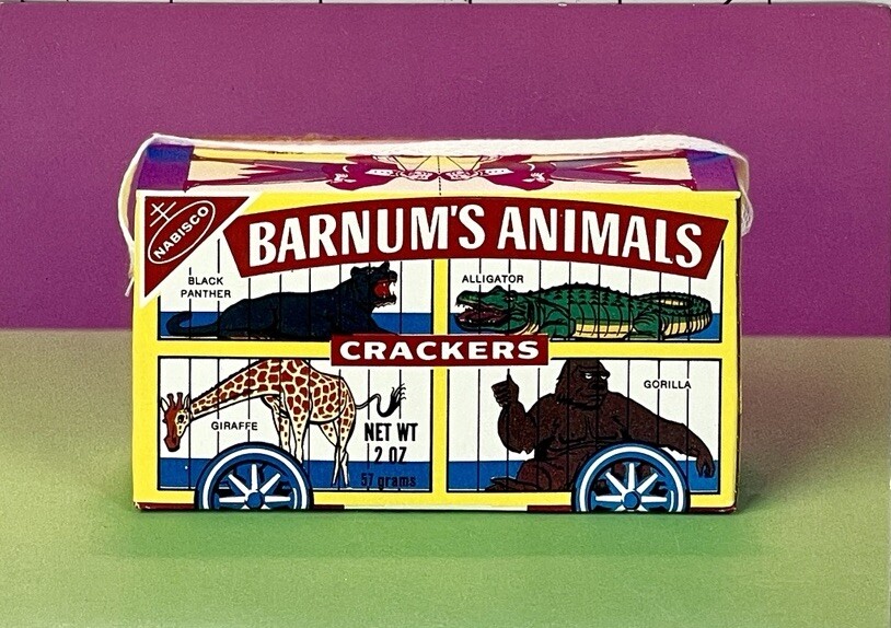 Neil Winokur Art Photo Card – Animal Crackers 1990 – Fotofolio