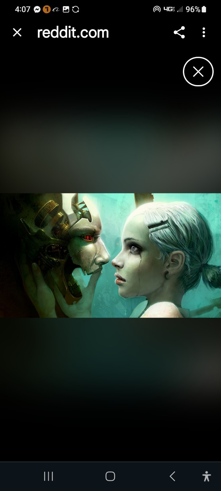 Digital Art Photo Master Artist Marc Brunet Sci-fi CYBER Futuristic Encounter