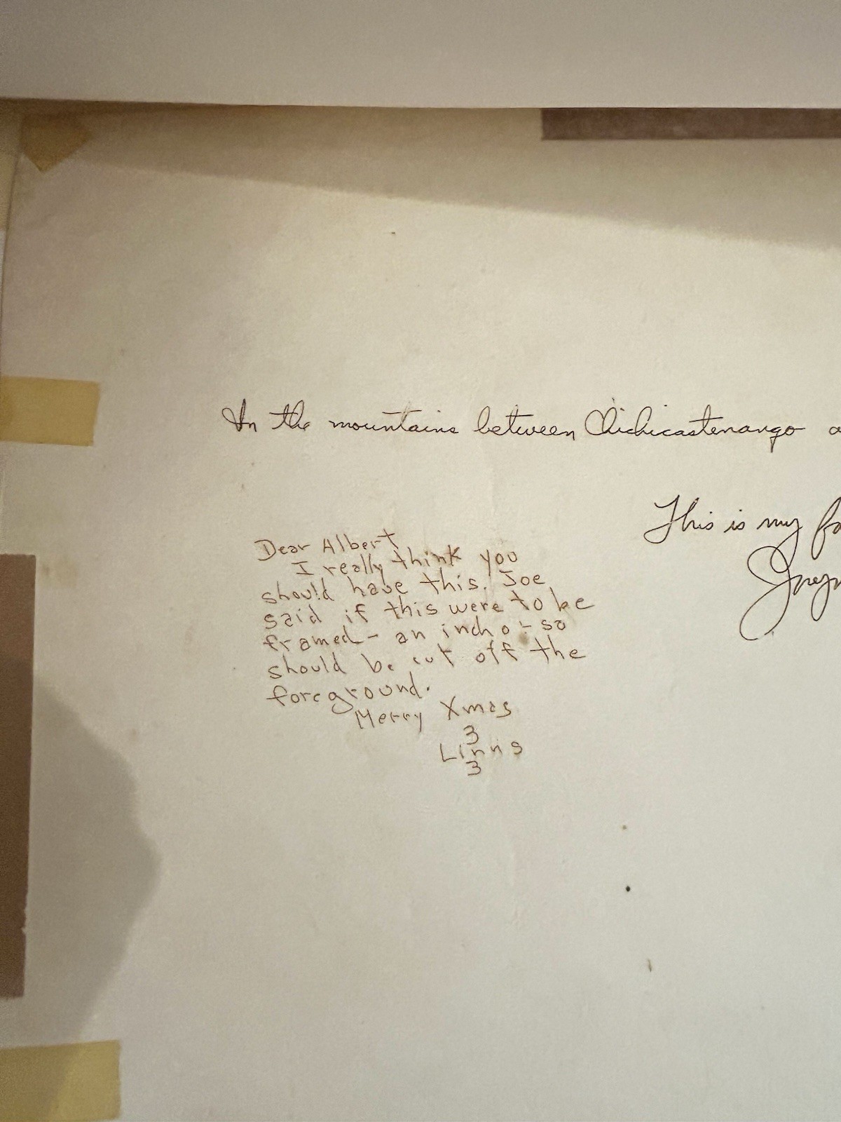 Original Joseph Janney Steinmetz Gelatin Silver Print On Fiber Paper Inscribed**