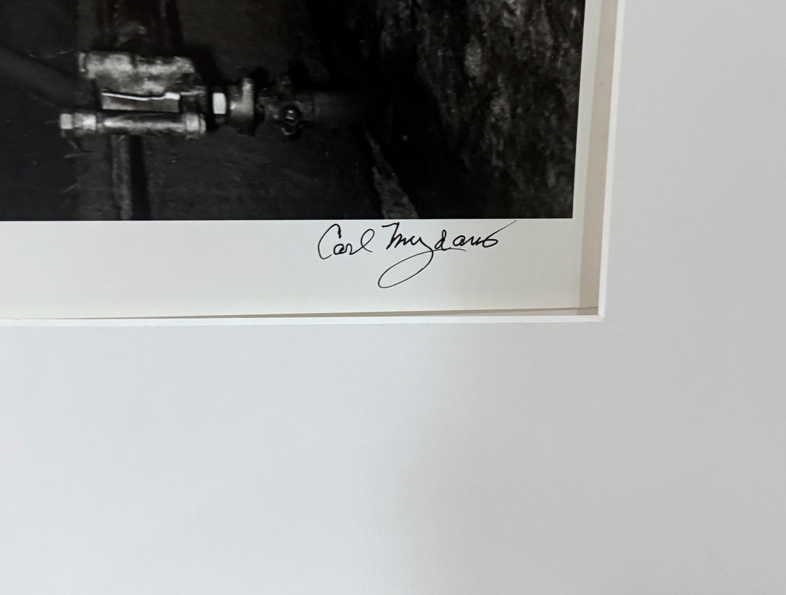 AMERICAN ARTIST CARL MYDANS – GELATIN SILVER PRINT – SIGNED, DATED AND NUMBERED