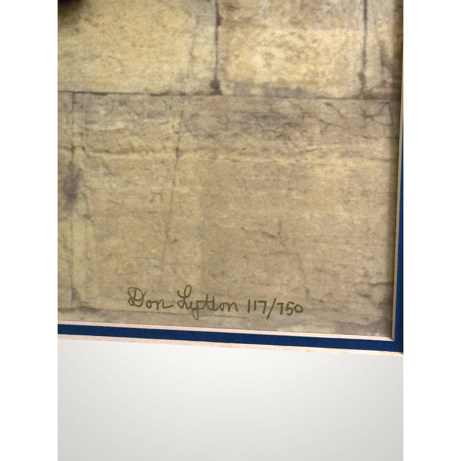 Don Lupton Limited Edition Western Wall Print 117/750 – Judaica Art
