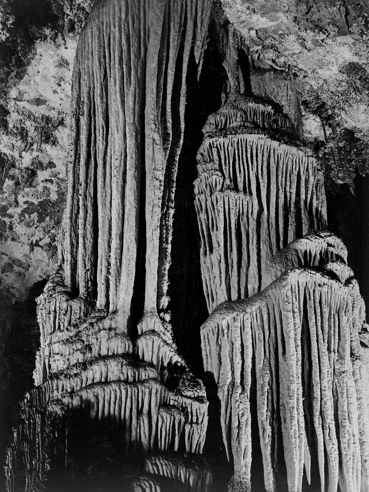 CARLSBAD CAVERNS NATIONAL PARK, NEW MEXICO By Ansel Adams Giclee Repro 18×24